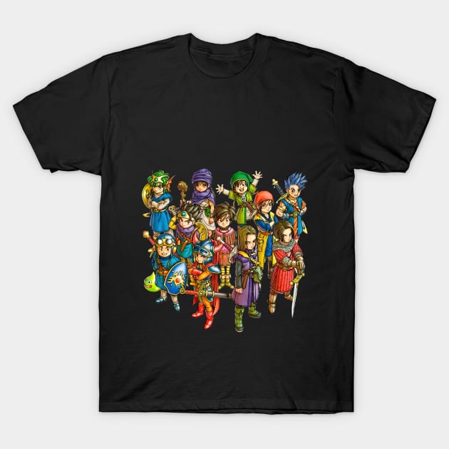 Dragon quest T-Shirt by michelo13